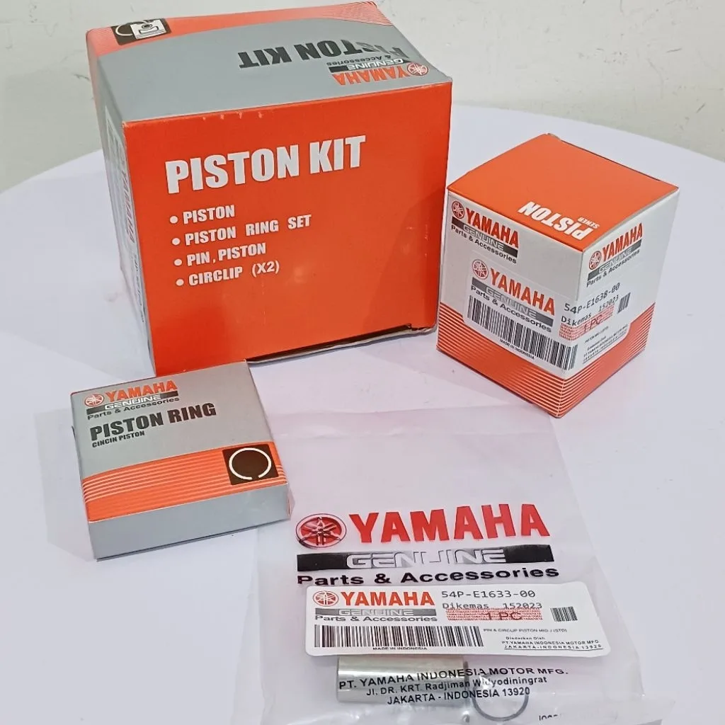 PISTON SEHER KIT SET RING PEN PISTON MIO J GT STD 00 54P