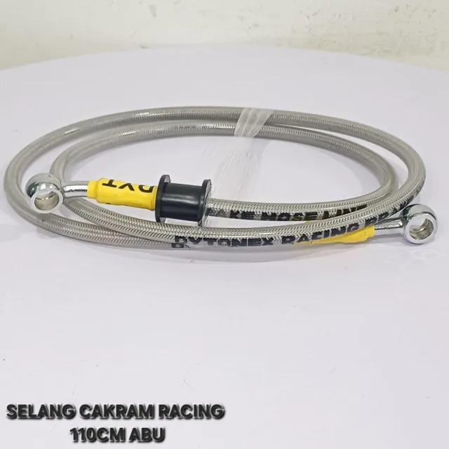 TALI KABEL SELANG REM CAKRAM RACING VARIASI 110 CM 110CM RACING ABU ABU
