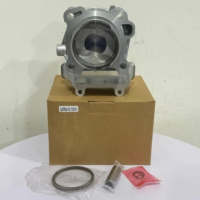 SILINDER BLOK SEHER ASSY SET PISTON SATRIA FU 150 FI INJEKSI