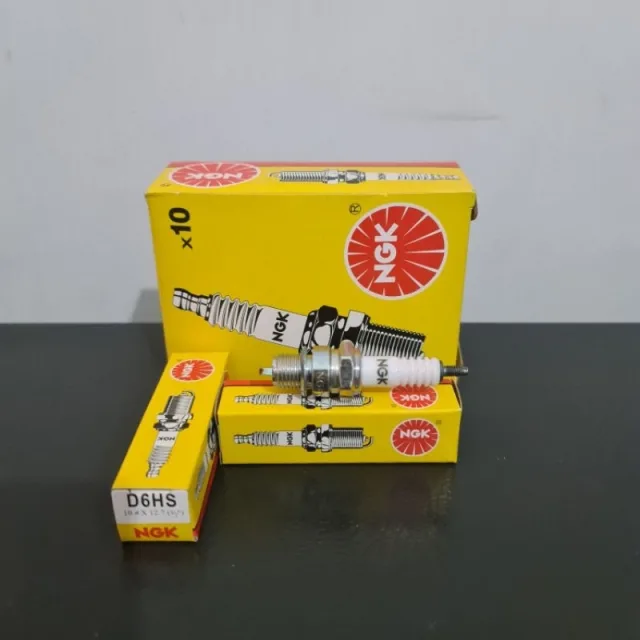 ISI 10 PC BUSI NGK D6 HS D6HS PER KOTAK ISI 10 J1L-1-02
