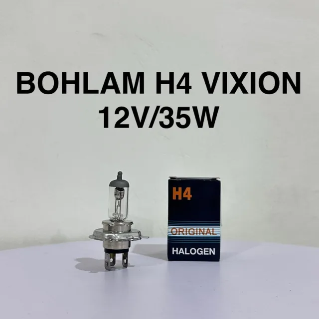 HRG PER 3 BIJI BOHLAM DOP H4 VIXION BYSON R15 VERSA PULSAR 12V35W