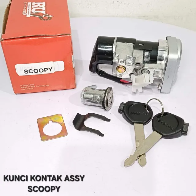 KUNCI KONTAK ASSY SET JOK RUI SCOOPY KARBU LAMA