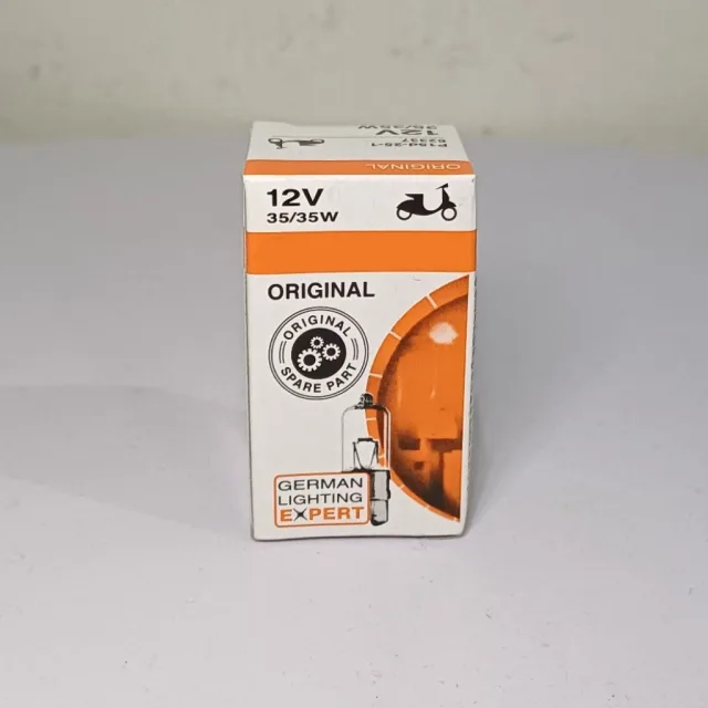DOP LAMPU BOHLAM BOLAM DEPAN HALOGEN BEBEK MATIC T19 V75 KAKI 1 12V 35W HALOGEN
