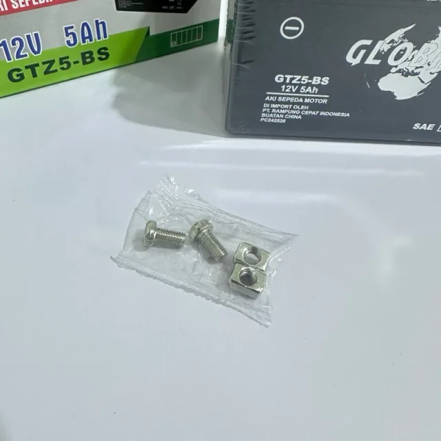 ACCU AKI FULL KERING GTZ5 YTZ5 HTZ5 GLOBAL BARANG IMPORT AIR TERISI