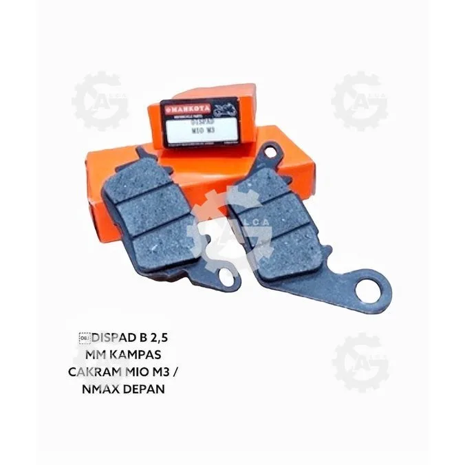 HRG PER 2 PAK DISPAD B 2,5 MM KAMPAS CAKRAM TERMURAH MIO M3 / NMAX DEPAN / MIO Z / FINO 125 /AEROX/MX KING