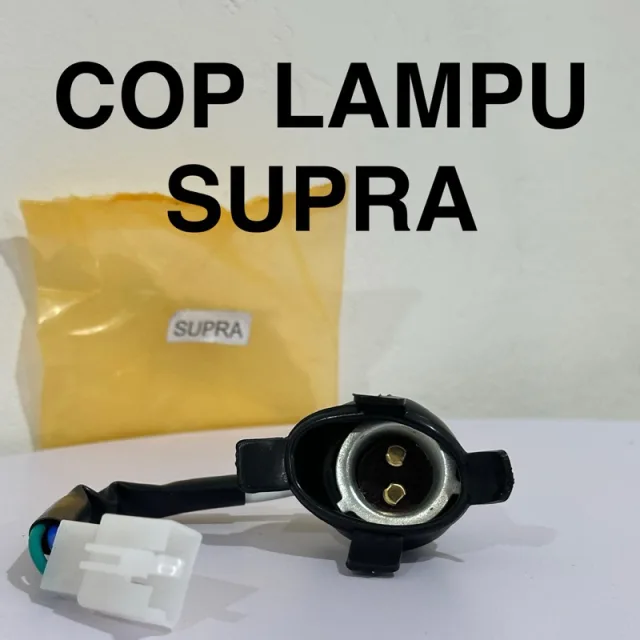 ISI 5 PCS COP SOKET FITTING LAMPU SUPRA X LAMA PER 5 PCS