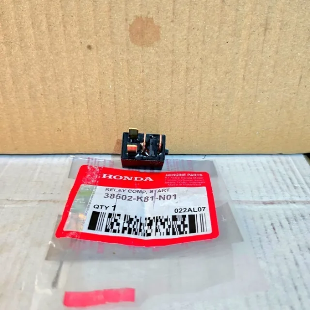 BENDIK RELAY SWITCH STATER STARTER BEAT FI KAKI 4 KECIL HITAM K81