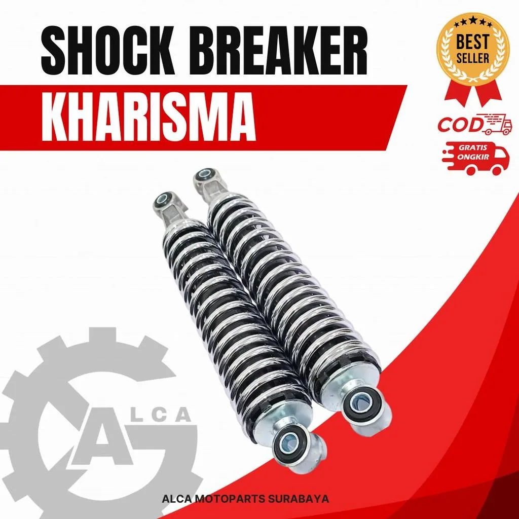 SKOK SHOCK BREAKER BELAKANG SUPRA X 125 / KHARISMA 1 SET