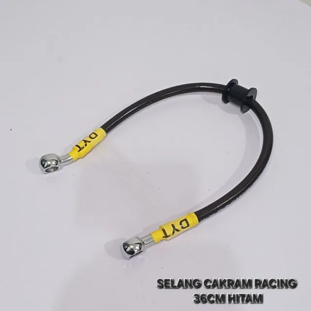 TALI KABEL SELANG REM CAKRAM RACING VARIASI 36 CM 36CM RACING HITAM