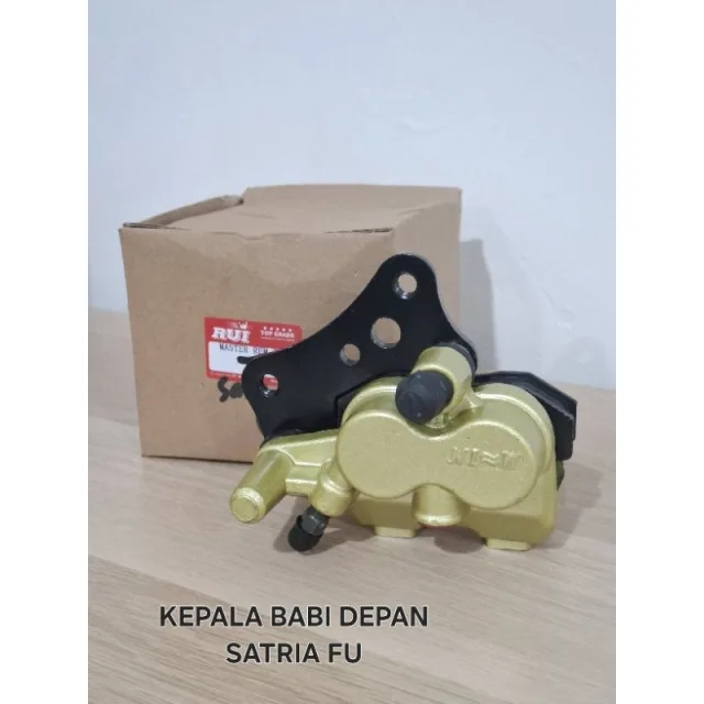 MASTER REM BAWAH KALIPER CALIPER ASSY KEPALA BABI SATRIA FU DEPAN