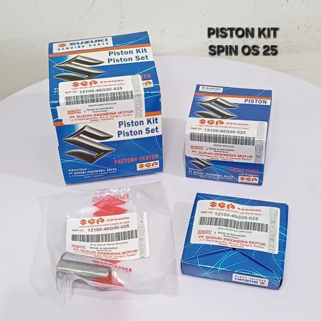 PISTON SEHER KIT SET RING PEN PISTON SPIN 125 OS 25 0.25 46G00
