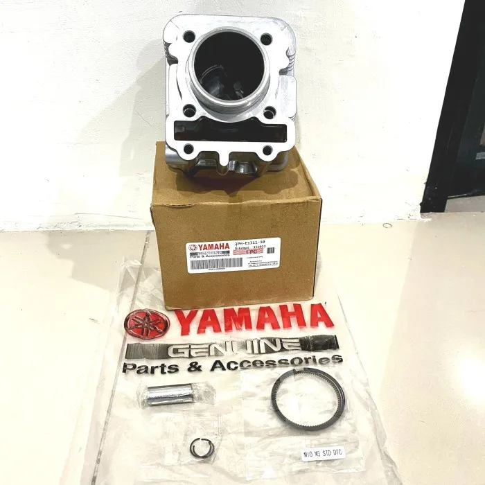 CYLINDER SILINDER BLOK SEHER SET PISTON KIT MIO M3 SOUL GT 125 FINO 125 XRIDE 125 2PH J1L-2-05
