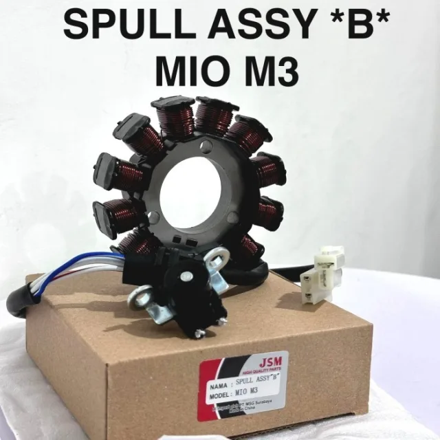 GRADE B SPULL SPUL STATOR ASSY ALUMINIUM MIO M3 GRADE B