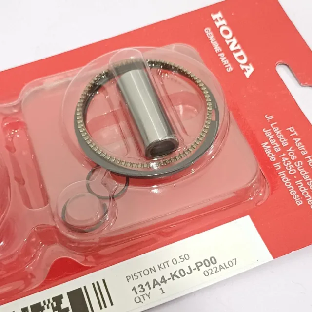 PISTON SEHER KIT SET RING PEN PISTON GENIO OZ OS 50 0.50 KOJ K0J