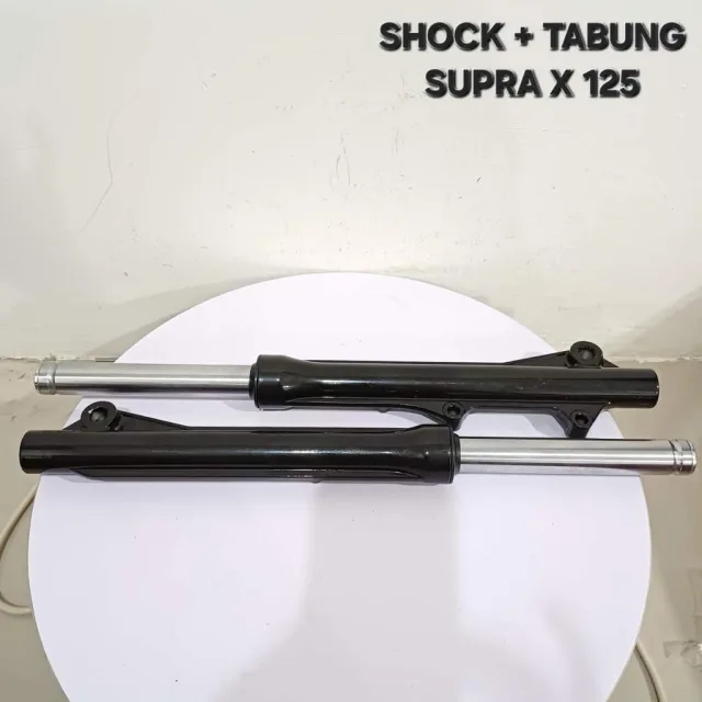 AS SHOCK SKOK DEPAN PLUS TABUNG SUPRA X 125 KARBU