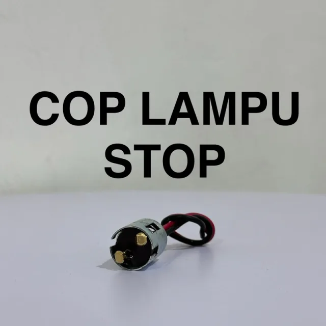HRG PER 10 BIJI COP FITTING LAMPU STOP DOUBLE TERMURAH RETENG SEIN GL
