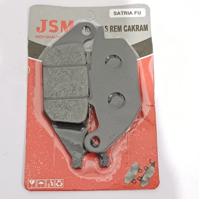 HRG PER 2 PAK DISPAD JSM KAMPAS REM CAKRAM BELAKANG SATRIA FU 150 SUPRA X 125 BELAKANG HRG 2 PACK JSM