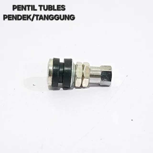 HRG PER 4 BIJI PENTIL BAN TUBELESS TUBLES MOTOR TERMURAH PANJANG PENDEK