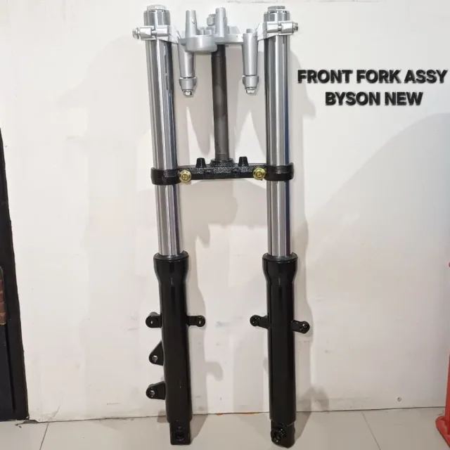 AS SHOCK SKOK SHOCKBREAKER DEPAN ASSY UP SIDE DOWN SET PLUS + T BYSON NEW