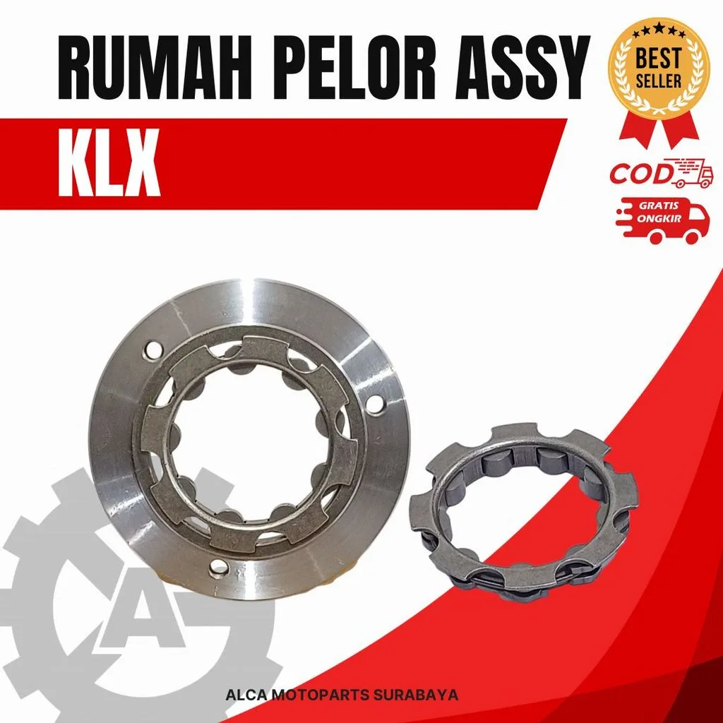 RUMAH PELOR STATER ASSY ONEWAY ASSY KLX 150 KLX150