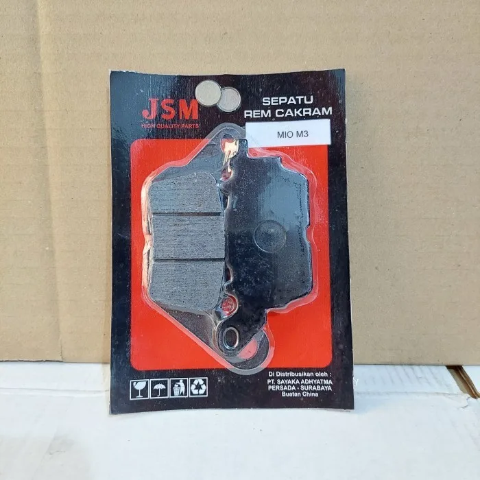 HRG PER 2 PACK JSM DISPAD KAMPAS REM DEPAN CAKRAM PRESS JSM MIO M3 PER 2 PACK