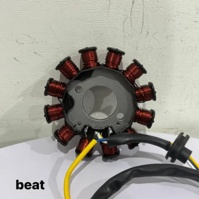 GRADE B SPULL SPUL STATOR ASSY ALUMINIUM BEAT 110 KARBU LAMA KVY GRADE B