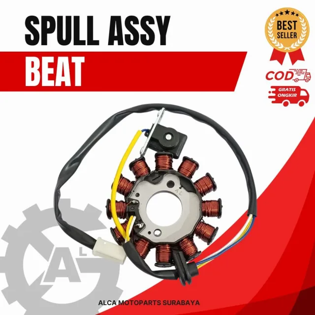 SPULL ASSY TEMBAGA BEAT / SCOOPY LAMA KARBU