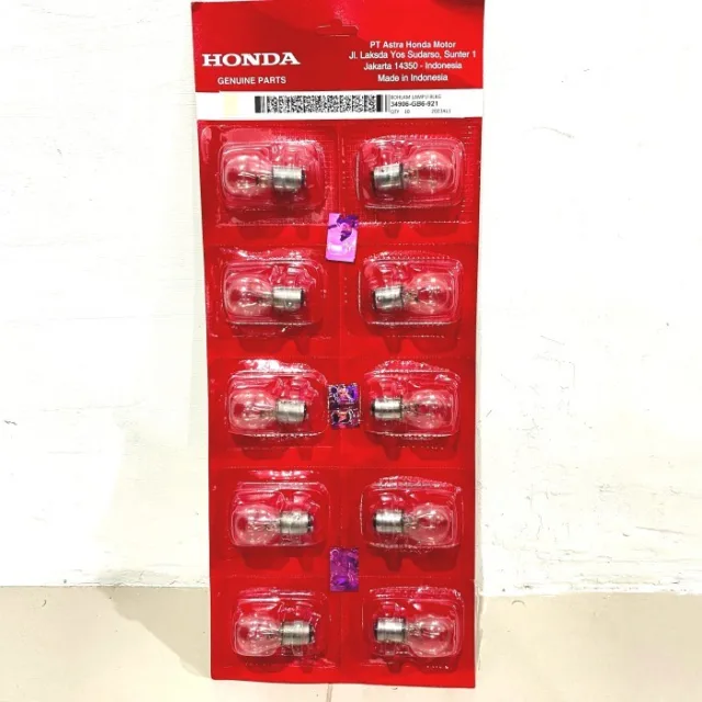 ISI 10 PC BOHLAM STOP BOLAM LAMPU DOP STOP DOUBLE 12V GB6