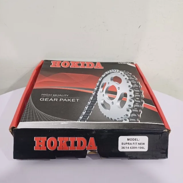 HOKIDA GIR GEAR PAKET SET SUPRA FIT NEW 36T 14T 106 HOKIDA