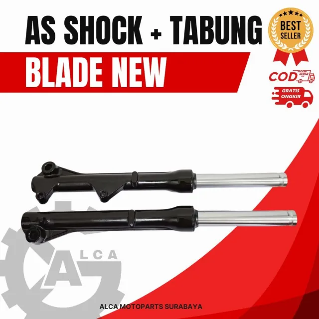 AS SHOCK SKOK DEPAN PLUS TABUNG BLADE 110 NEW BLADE 125 REVO NEW FI