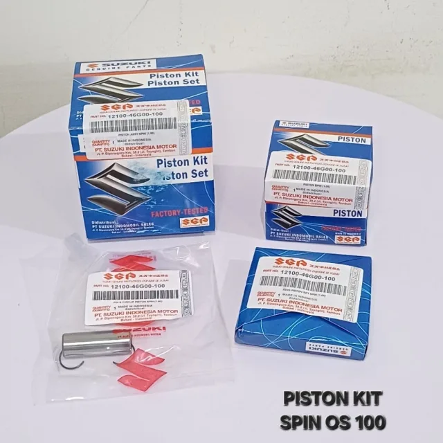 PISTON SEHER KIT SET RING PEN PISTON SPIN 125 OS 100 1.00 46G00