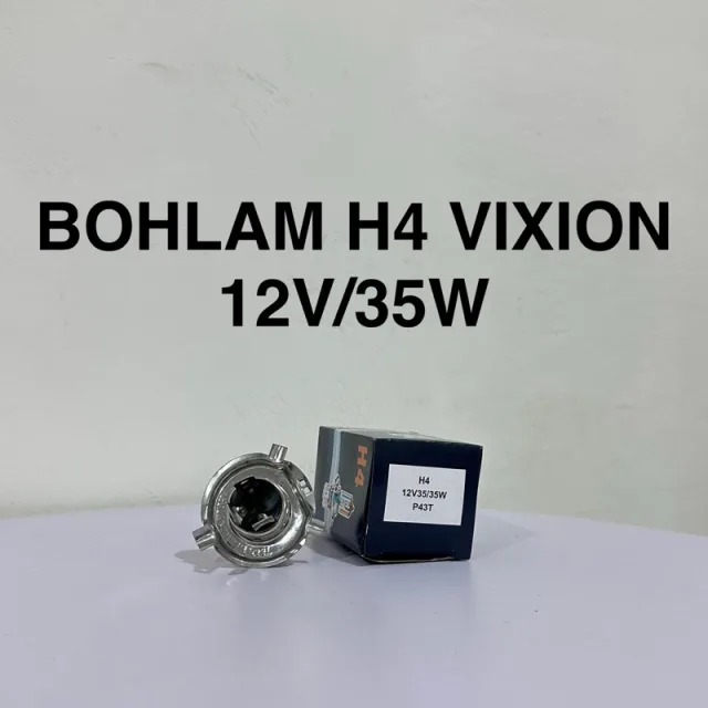 HRG PER 3 BIJI BOHLAM DOP H4 VIXION BYSON R15 VERSA PULSAR 12V35W