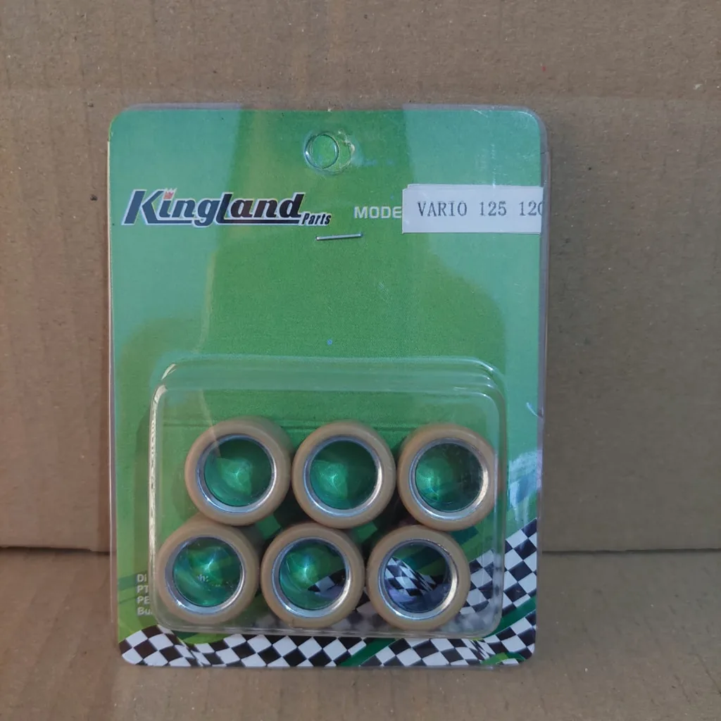 ROLLER VARIO 125 12 GRAM 14 GRAM 1 SET KINGLAND ISI 6 PCS PER PAK