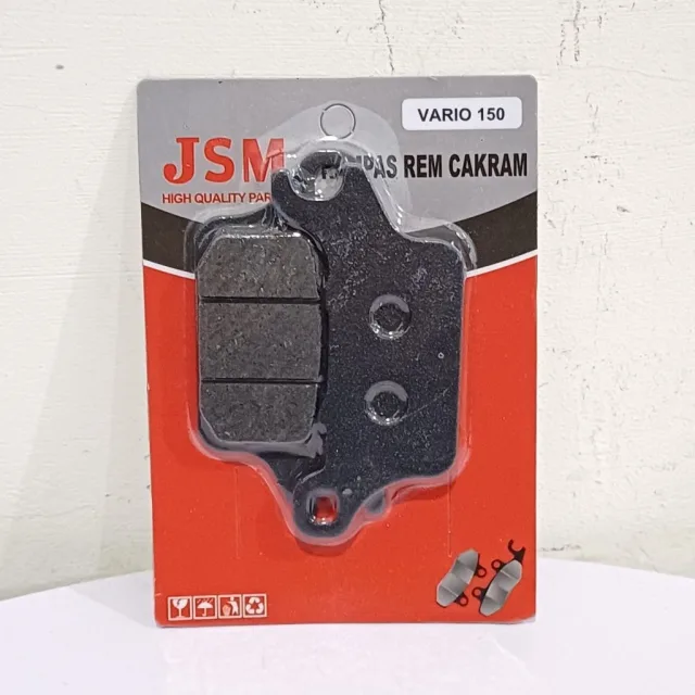 HRG PER 2 PAK JSM DISPAD KAMPAS REM CAKRAM DEPAN VARIO 150 125 ESP NEW BEAT NEW LED GENIO HRG 2 PACK JSM