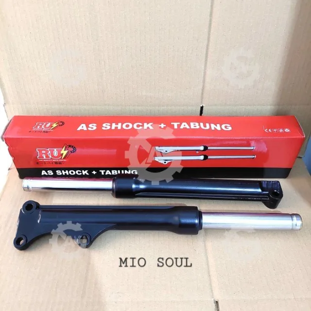 AS SHOCK SKOK DEPAN PLUS TABUNG MIO SOUL KARBU