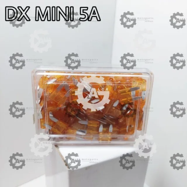 HRG PER 200 BIJI FUSE SEKRING TANCAP DX MINI KECIL 5A 7,5A 10A 15A 20A 25A 30A HARGA UNTUK 200 PCS PER box