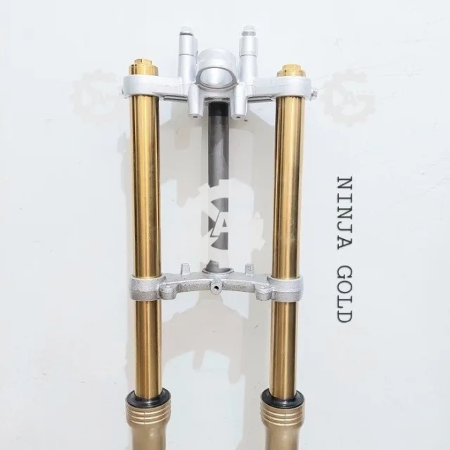 AS SHOCK SKOK SHOCKBREAKER DEPAN ASSY UP SIDE DOWN NINJA 150 GOLD