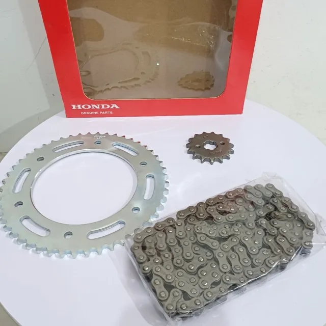 GEAR GIR PAKET SET DEPAN BELAKANG RANTAI CRF 150 CRF150 K84
