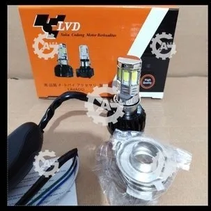LAMPU LED MOTOR 6 SISI BEBEK MATIC MATIK LVD
