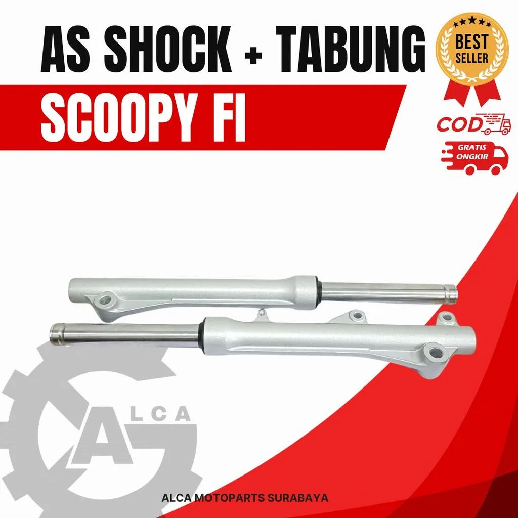 AS SHOCK SKOK DEPAN PLUS TABUNG SCOOPY FI ESP
