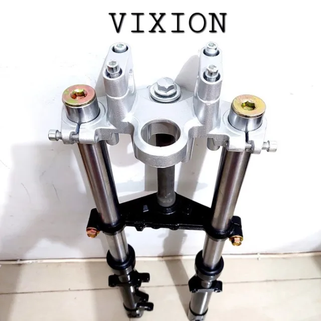 AS SHOCK SKOK SHOCKBREAKER DEPAN ASSY UP SIDE DOWN VIXION OLD LAMA