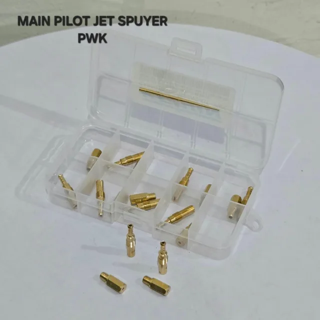 MAIN PILOT JET SPUYER KARBURATOR CARBURATOR PWK PER KOTAK ISI 10