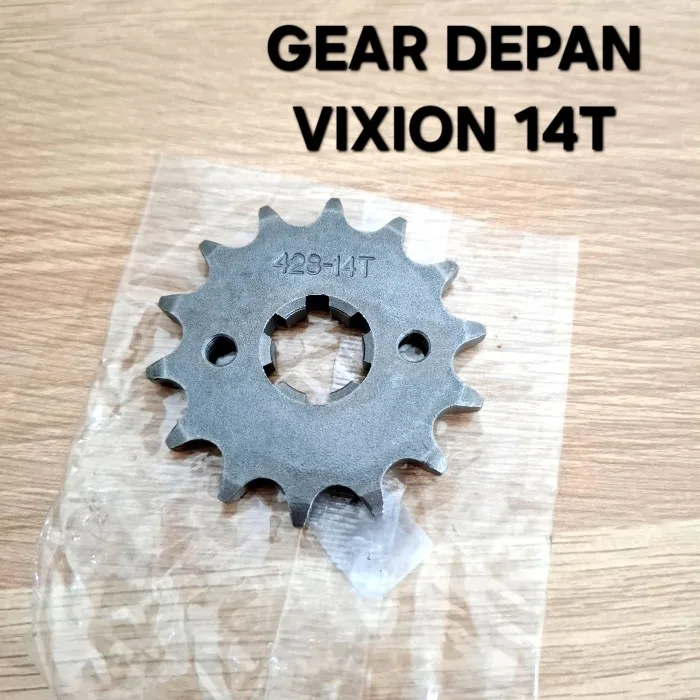 GEAR DEPAN GIR DEPAN YAMAHA VIXION 14T 14 T