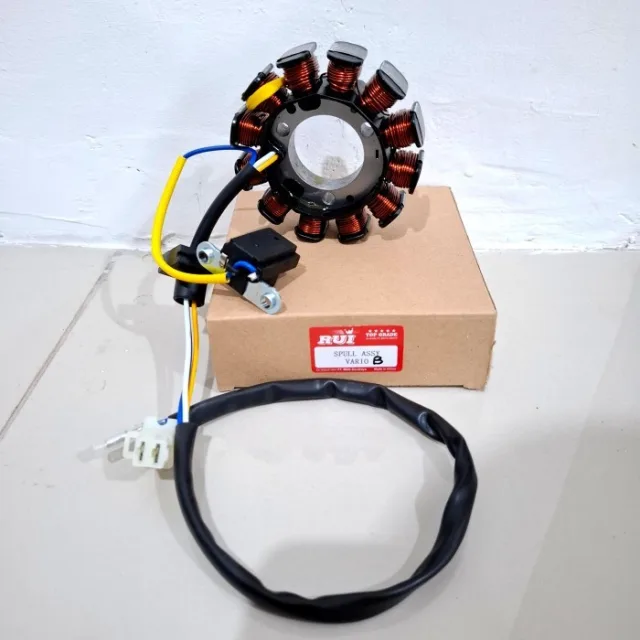 GRADE B SPULL SPUL STATOR ASSY ALUMINIUM VARIO 110 KARBU LAMA GRADE B