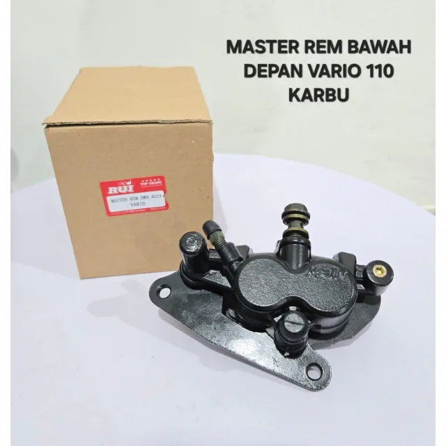 MASTER REM BAWAH KALIPER ASSY KEPALA BABI DEPAN VARIO 110 KARBU