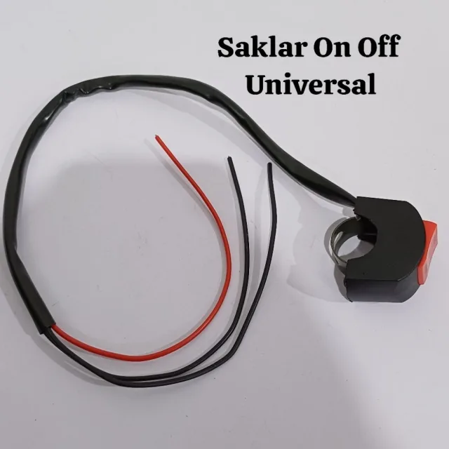 TOMBOL SAKLAR SWITCH UNIVERSAL ON OFF 3 KABEL