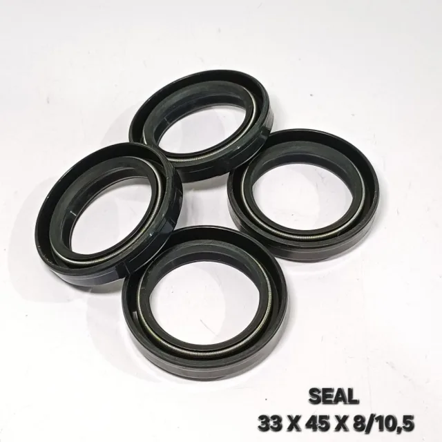 HRG PER 10 BIJI SIL SEAL SHOCK SKOK DEPAN VIXION 33 X 45 X 8/10,5 PER 10 PCS