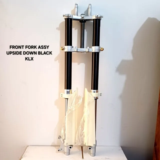 HITAM USD UP SIDE DOWN KLX 150 KLX150 TRAIL CROSS BLACK HITAM