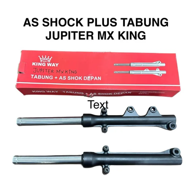 AS SHOCK SKOK DEPAN PLUS TABUNG JUPITER MX KING 150