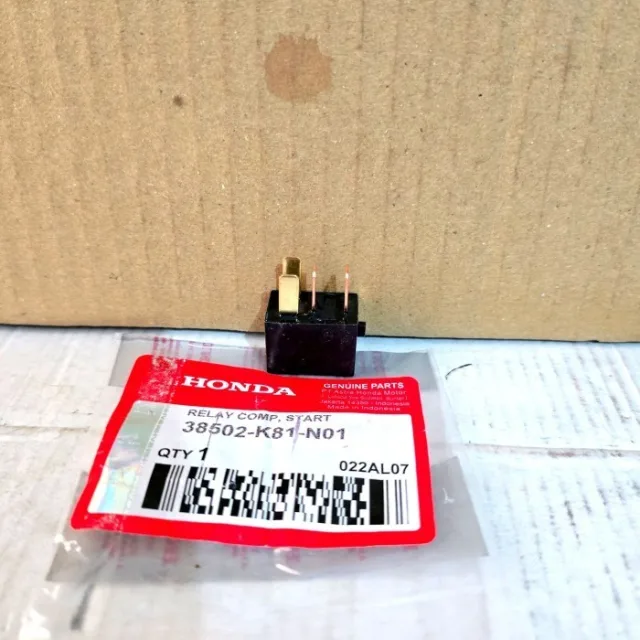 BENDIK RELAY SWITCH STATER STARTER BEAT FI KAKI 4 KECIL HITAM K81